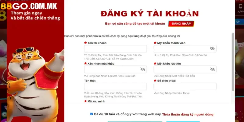 Quy trình từng bước để tạo tài khoản nhanh chóng và dễ dàng